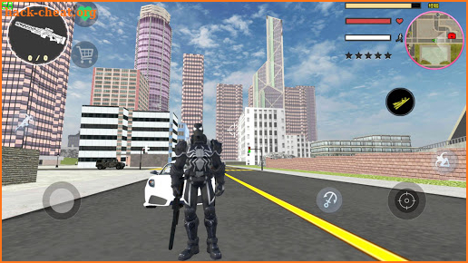 Agent Venom Rope Hero  Gngaster Crime screenshot