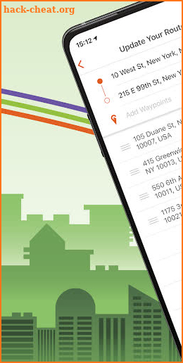 Agents Tour · Real Estate GPS Route Planner Tool screenshot