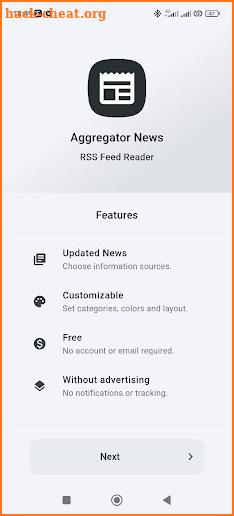 Aggregator News - RSS Reader screenshot