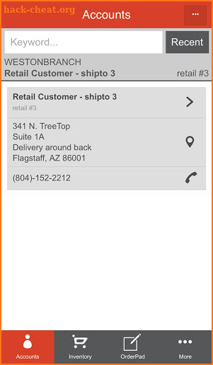 Agility Mobile Sales screenshot