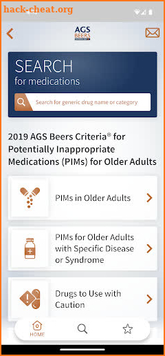 AGS Beers Criteria® screenshot