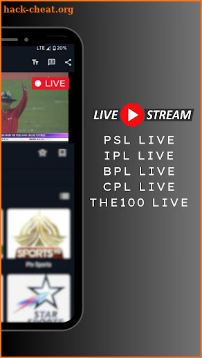 AH Cricket Live TV screenshot