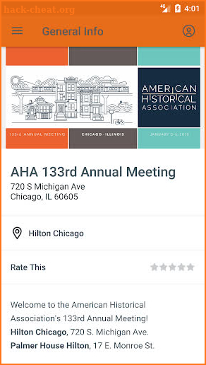 AHA Annual Meeting screenshot