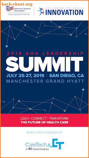 AHA Leadership Summit screenshot