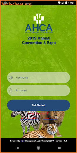 AHCA Convention screenshot
