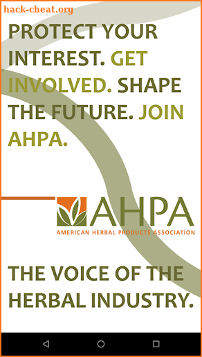 AHPA Botanical Congress screenshot