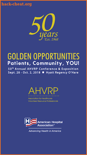 AHVRP Conference & Exhibition screenshot