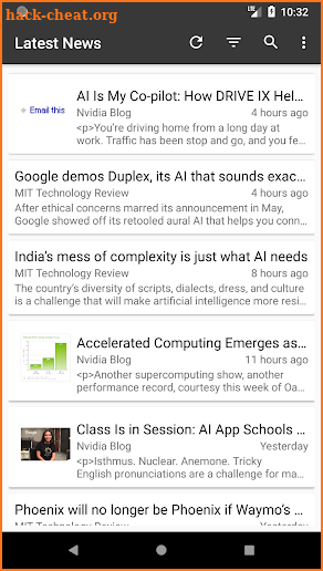 AI Board - News on AI and Deep Learning screenshot