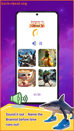 AI Brainrot Quiz - Guess Meme screenshot
