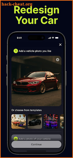 AI Car Designer Modify & Tune screenshot