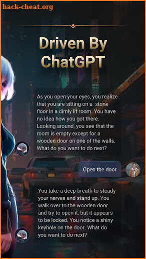 AI Chat RPG Game Use ChatGPT screenshot
