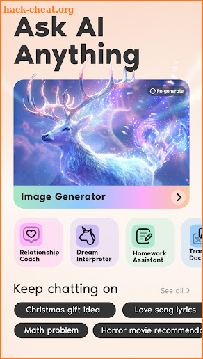 AI Chatbot: AI Image Generator screenshot