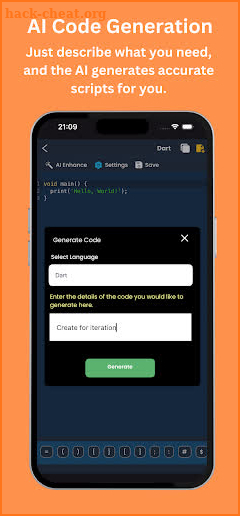 AI Code Editor Pro screenshot