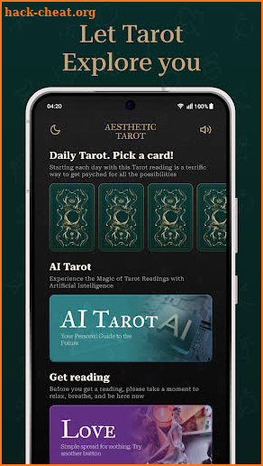 AI Daily Tarot Reading screenshot