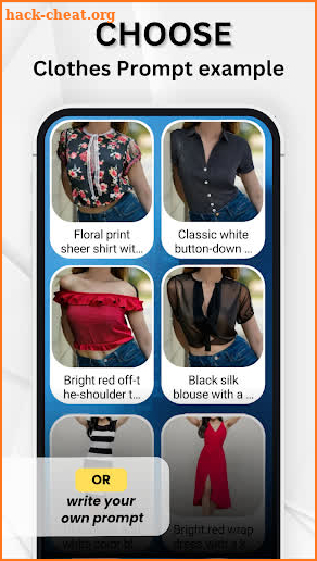 AI Dress up-Try Clothes Design screenshot