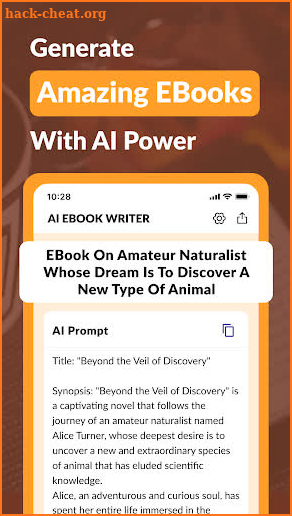 AI Ebook Writer - Write a Book screenshot