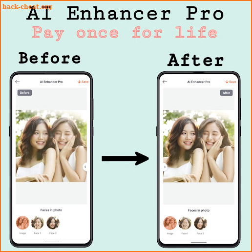 AI Enhancer Pro, PhotoEnhancer screenshot