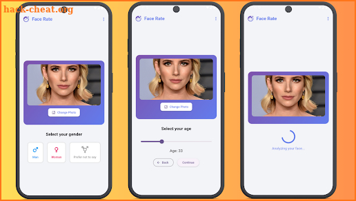 AI Face Analysis - RateMe screenshot