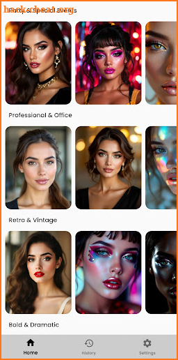 AI Fashion & Makeup Assistant screenshot