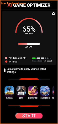 AI Game Optimizer x10 | GFX screenshot