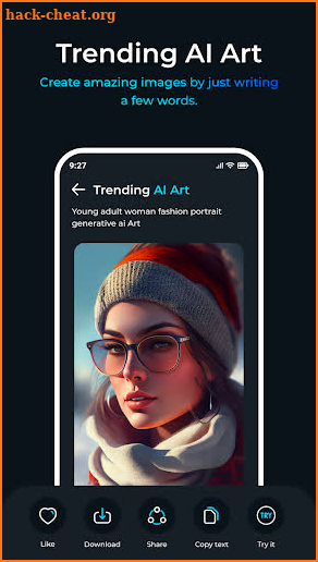 AI Generated Art screenshot