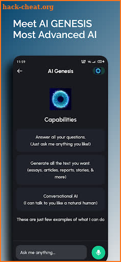 AI Genesis -Unlimited AI Power screenshot