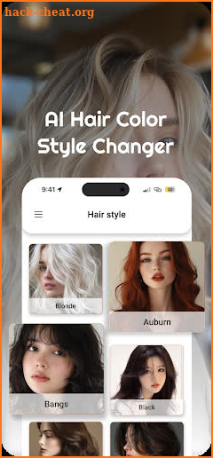 AI Hair Color Style Changer screenshot