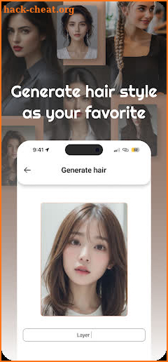 AI Hair Color Style Changer screenshot