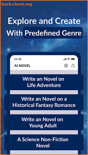 AI Novel Writer - Write Novels screenshot
