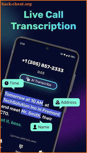 AI Phone: Smart Phone Number screenshot