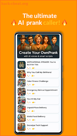 AI Prank Caller: Funny Calls screenshot