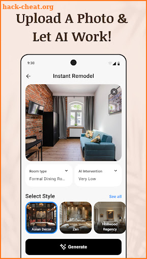 AI Remodel - Interior Design screenshot
