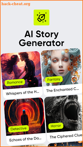 AI Story Generator AI Writer screenshot