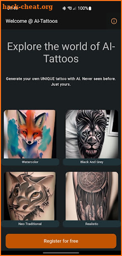 AI Tattoos - Tattoo, Ink & AR screenshot