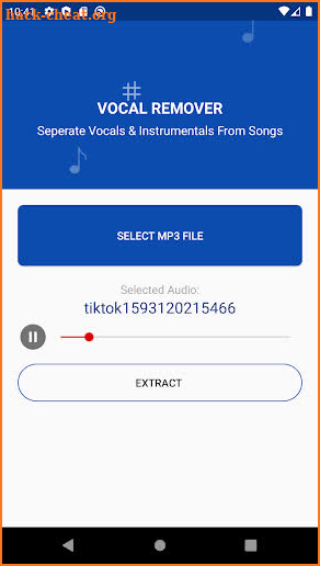 AI Vocal Remover - Free Karaoke instrumental Maker screenshot
