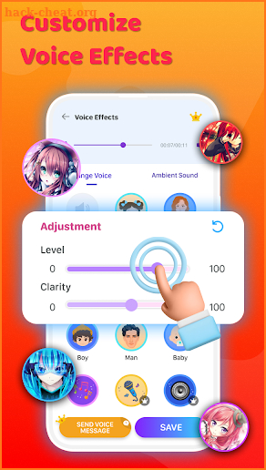 AI Voice Changer Sound Effects screenshot