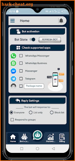 Aibot - Build WhatsApp Chatbot screenshot