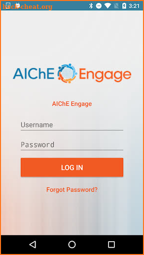 AIChE Engage screenshot