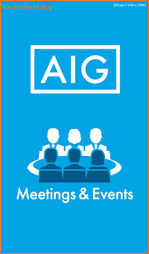 AIG Meetings & Events screenshot