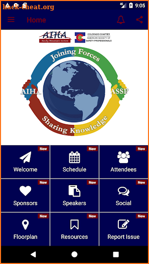 AIHA-RMS ASSP FTC Planner screenshot