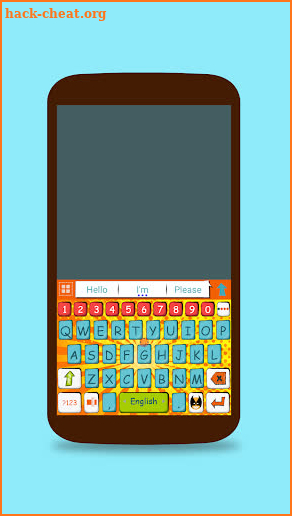 ai.keyboard Comic Book theme screenshot