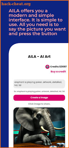 AILA - AI Art Generator screenshot