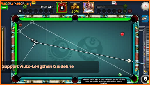 Aim Assist for 8 Ball Pool screenshot