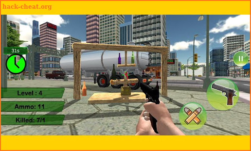 Aim Bottle Shooting Game 2020 screenshot