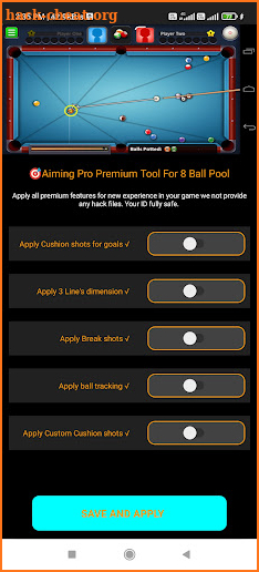 Aiming Pro:For 8 Ball Pool screenshot