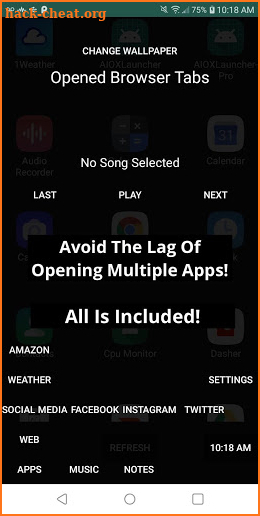 AIOX Launcher (Free) screenshot
