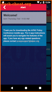 AIPAC Policy Conference screenshot