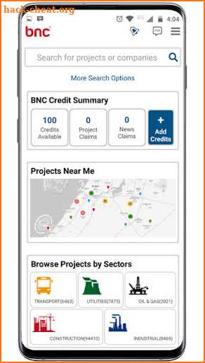 AIR App: Get Project Leads screenshot