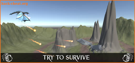 Air dragon fights screenshot