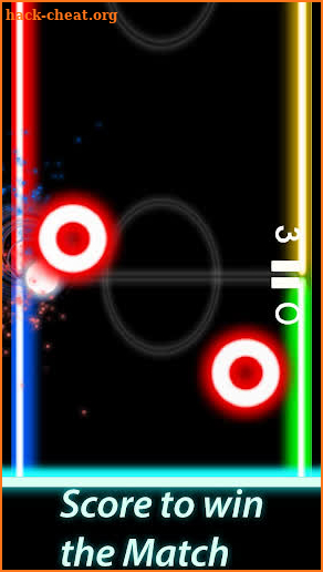 Air Hockey Glow Mania - Fingers Challenge 1v1 screenshot